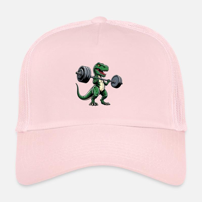 T-Rex Workout Haltères Développé couché Cool Casquette trucker 