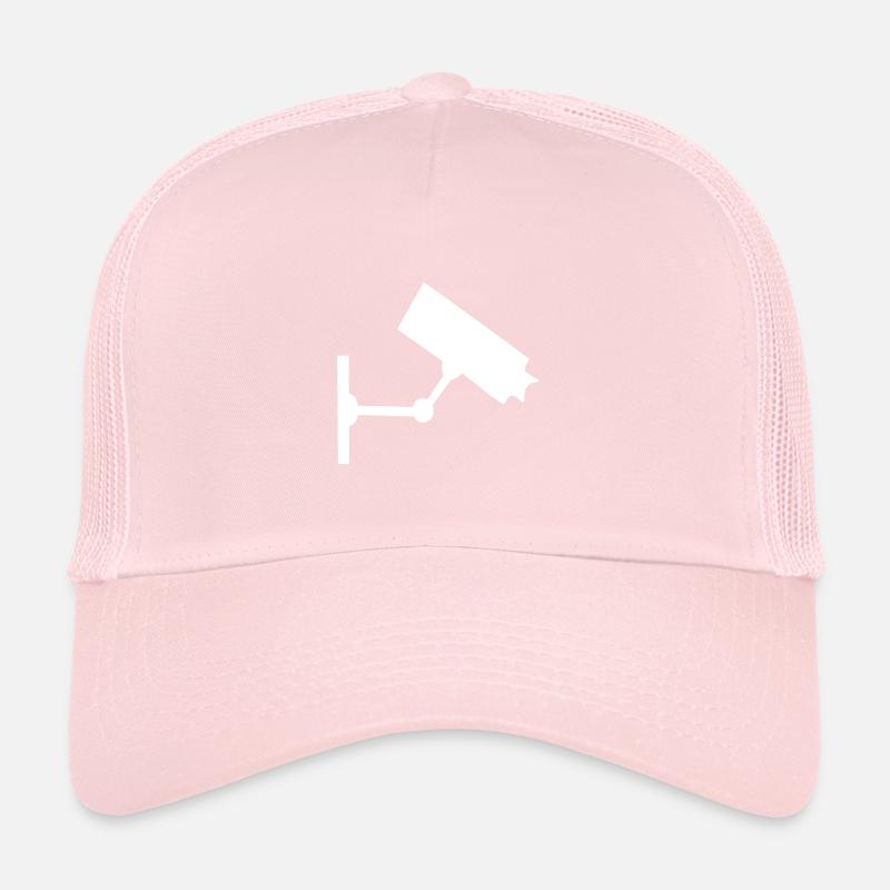 Surveillance camera, surveillance, camera, Trucker Cap
