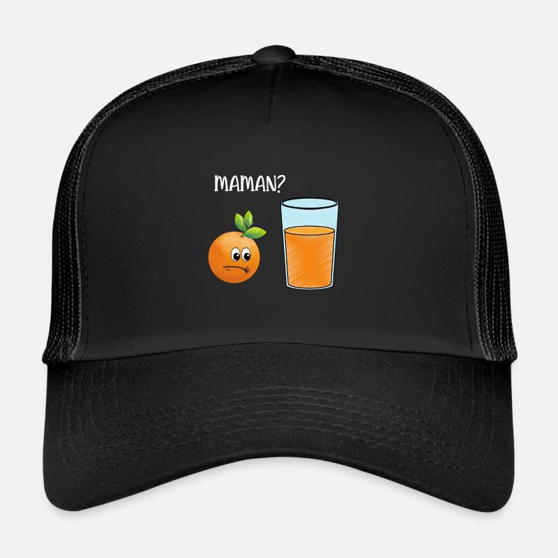 jus d'orange Casquette trucker 