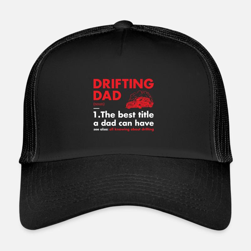 Sport Dad Definition Drifting Trucker Cap