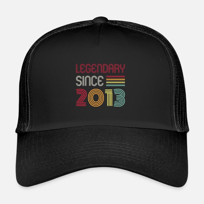 Birthday Legendary Since 2013 Trucker Cap