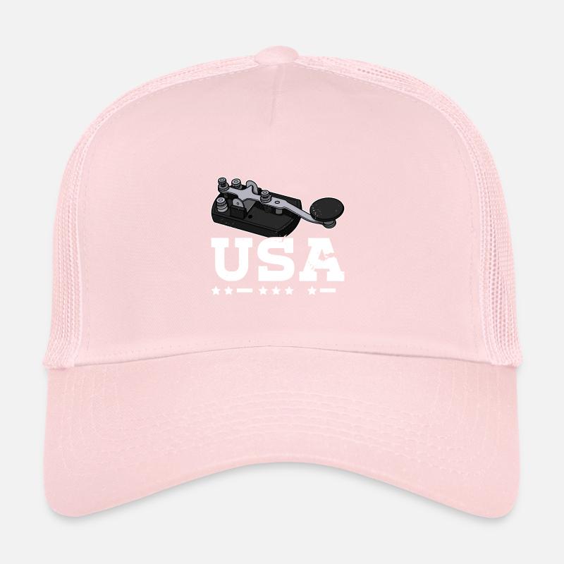 Morse Radio Technician Radio Mortar Hobby Ham Trucker Cap