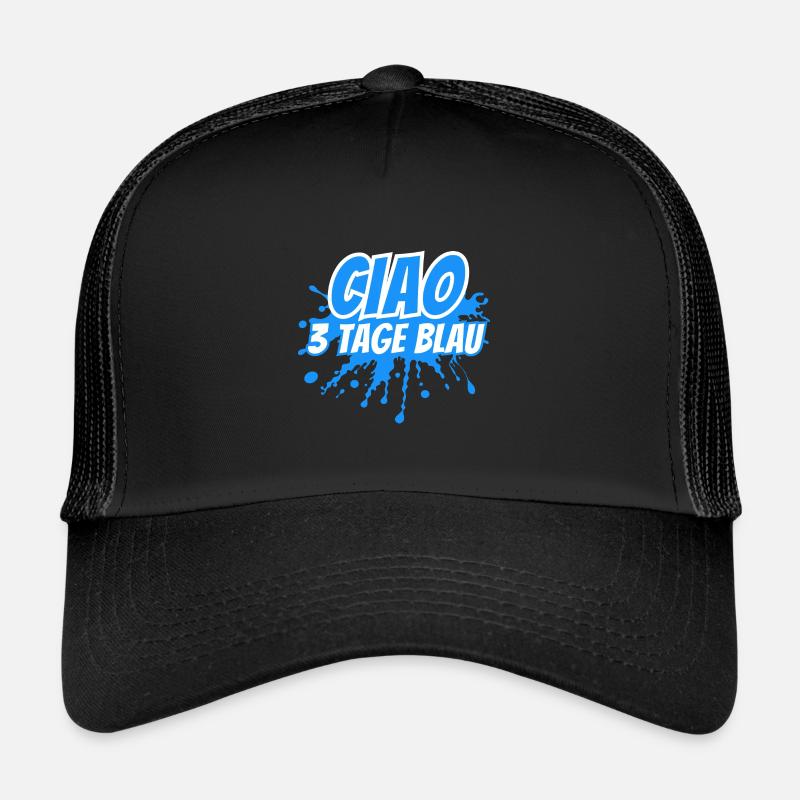 Ciao drei Tage blau Trucker Cap