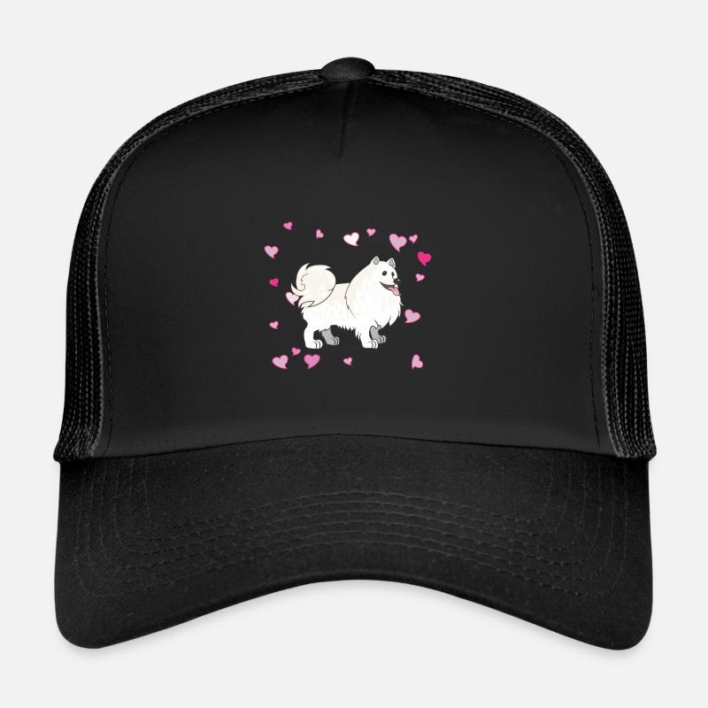Cute Spitz Design for Animal Lovers & Dogs Trucker Cap