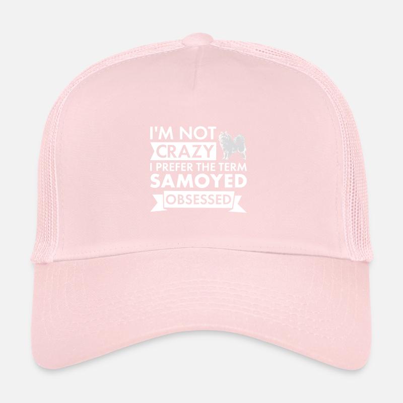 I Prefer Term Samoyed Obsessed Trucker Cap