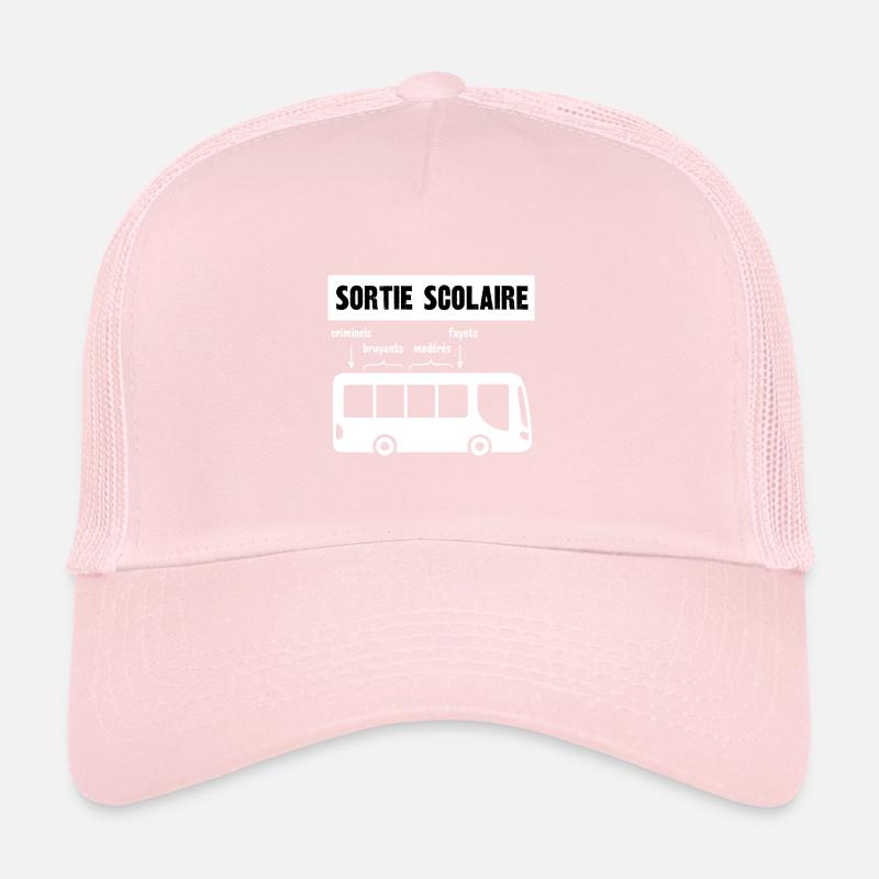 sortie scolaire Casquette trucker 