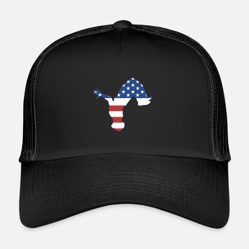 Traceur Us Flag Parkour Casquette trucker 