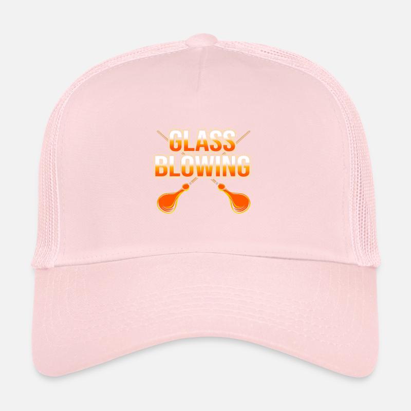 Verre soufflé Casquette trucker 
