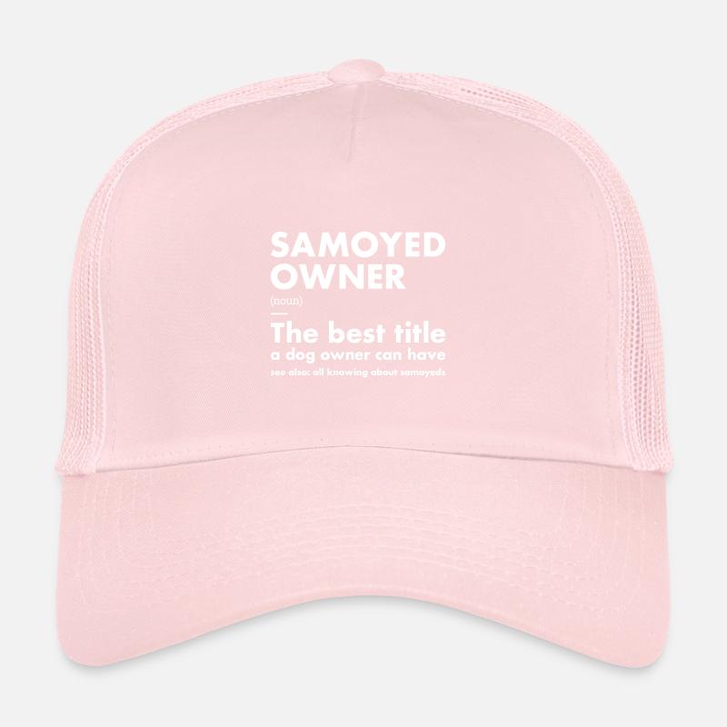 Définition du propriétaire de Samoyède Casquette trucker 
