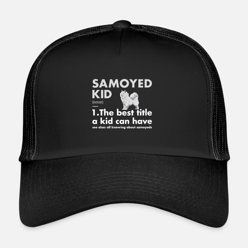 Définition de l'enfant Samoyède Casquette trucker 