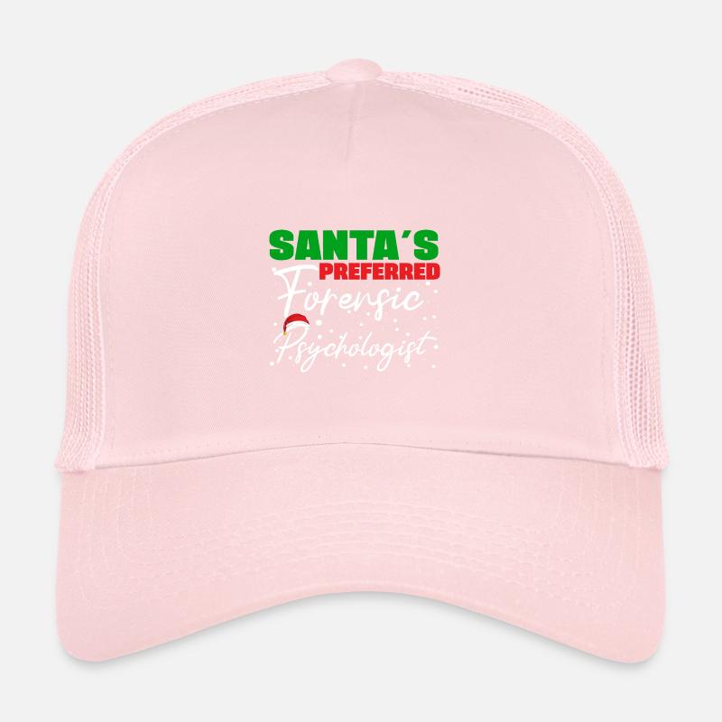 Santa´s Preferred Professional Forensic Gift Trucker Cap
