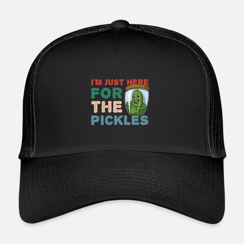 Cornichons Fruit Pickling Cucumbers Fruit Garden Trucker Cap