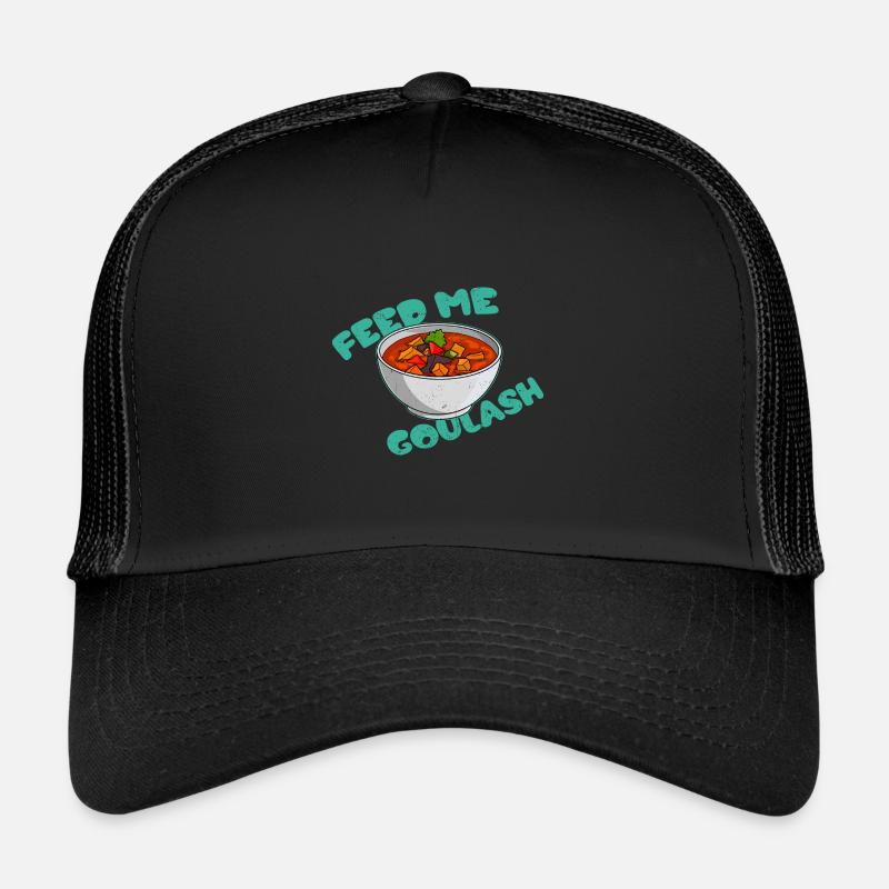 Gulasch Fleischgericht Suppe Ungarn National Trucker Cap