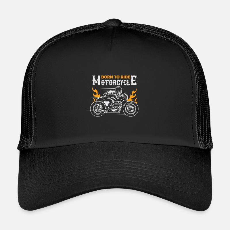 faire de la moto Casquette trucker 