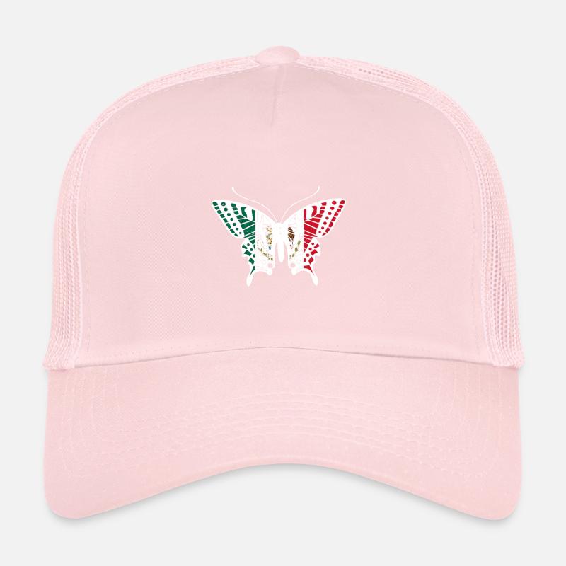 Mexico flag Mexican holiday beach origin Trucker Cap