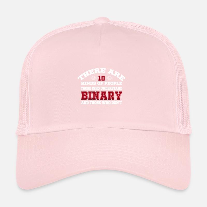 10 Arten von Menschen Codi Binary Programmer Trucker Cap