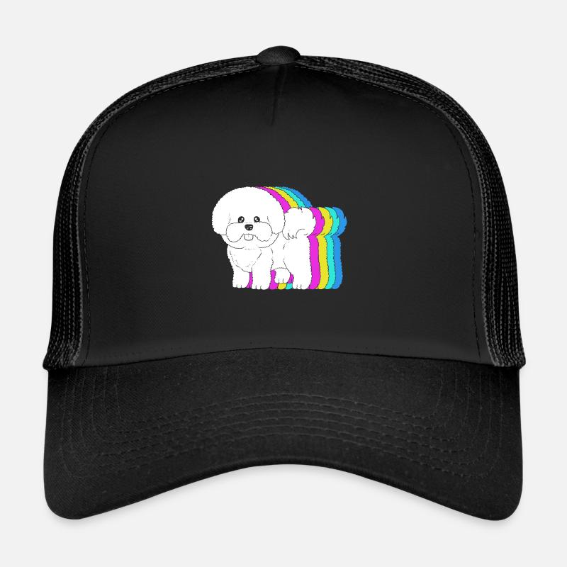 Bichon frisé Casquette trucker 