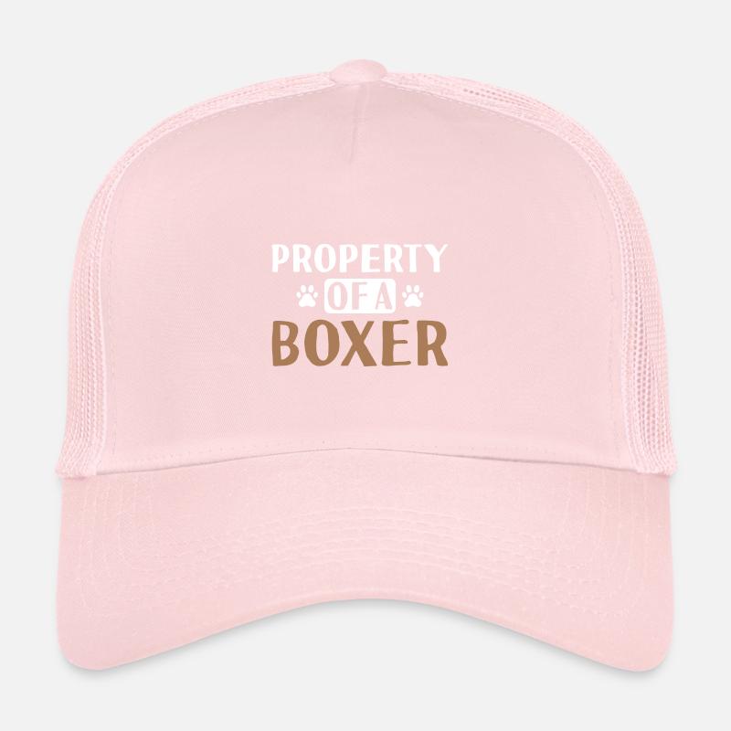 Propriété D’un Boxer Casquette trucker 