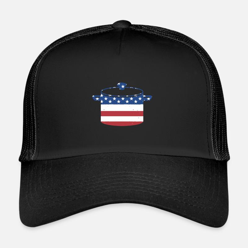 Cuisinez-nous Flag Cooking Casquette trucker 