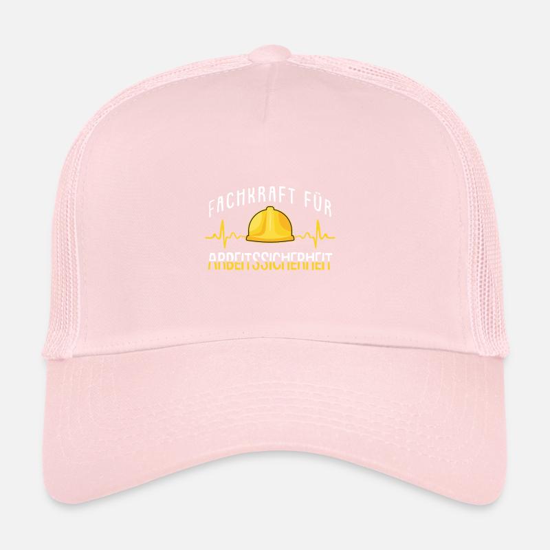 Arbeitssicherheit Herzschlag Sifa Sicherheitskraft Trucker Cap