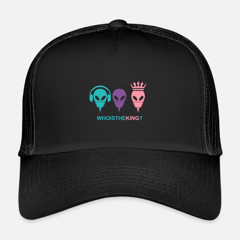 Woh is the King Alien? Trucker Cap