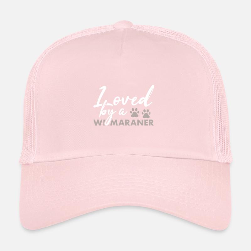 Aimé par un braque de Weimar Casquette trucker 