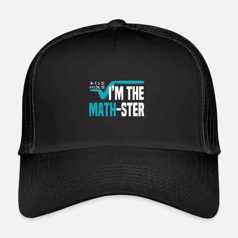 Ich bin der Mathematiker Mathematiker Trucker Cap