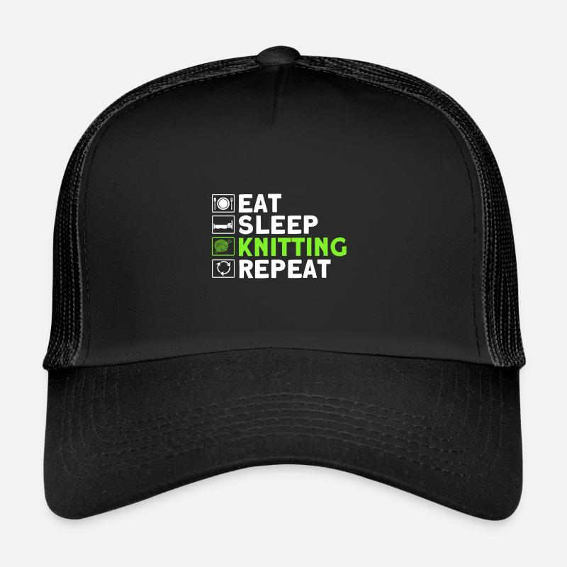 Stricken Stricken Stricken Liebhaber Geschenk Trucker Cap