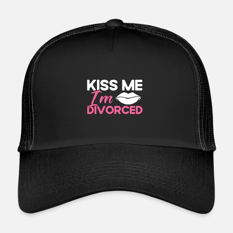 Scheidung Geschiedene Geschieden Geschenk Trucker Cap