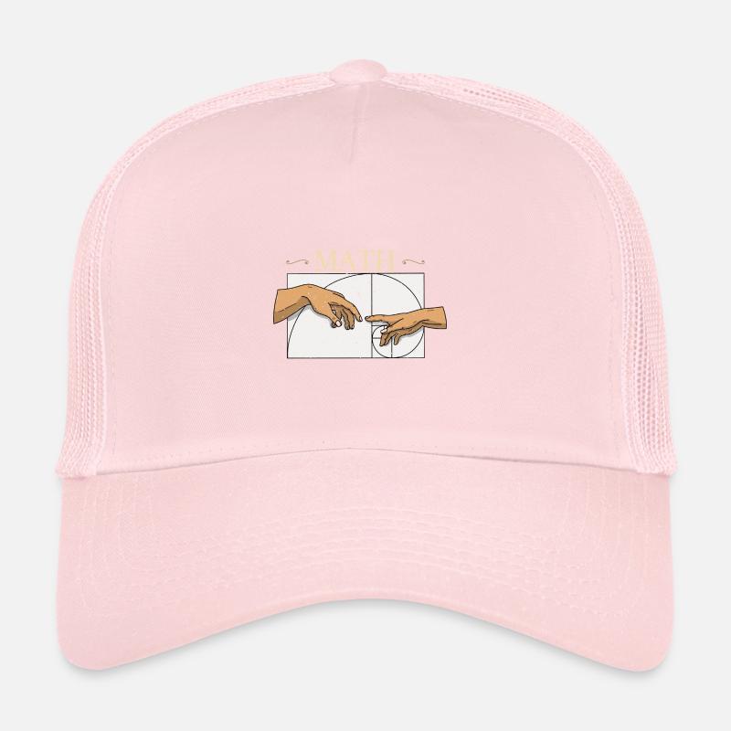 Fibonacci Numbers Math Art Geometry Geek Trucker Cap