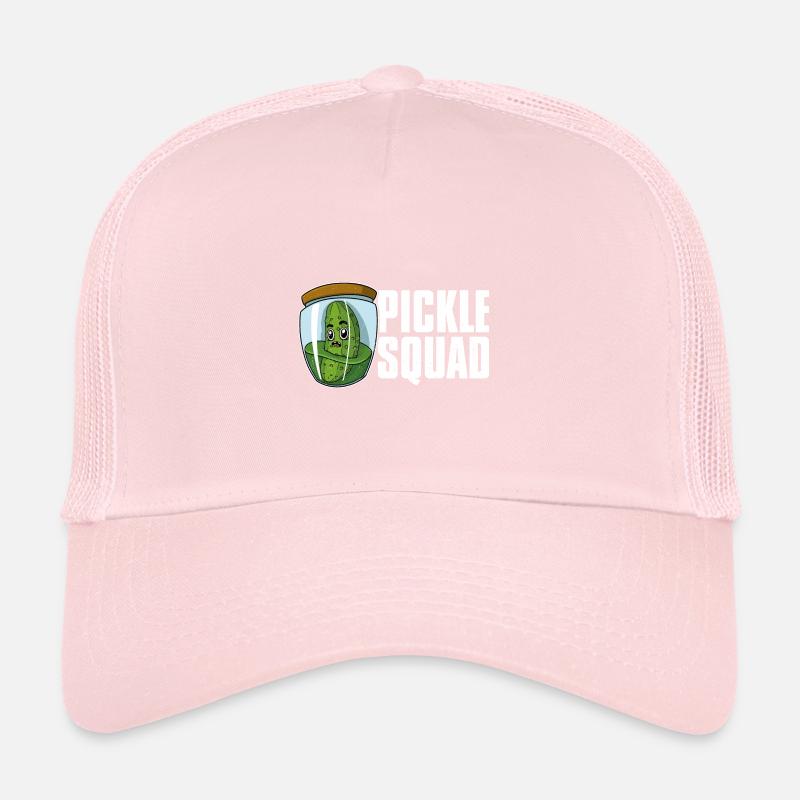 Concombres Aliments sains Cornichons végétaliens Casquette trucker 