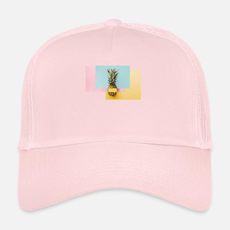 Bunte Ananas / Geschenk Idee Trucker Cap