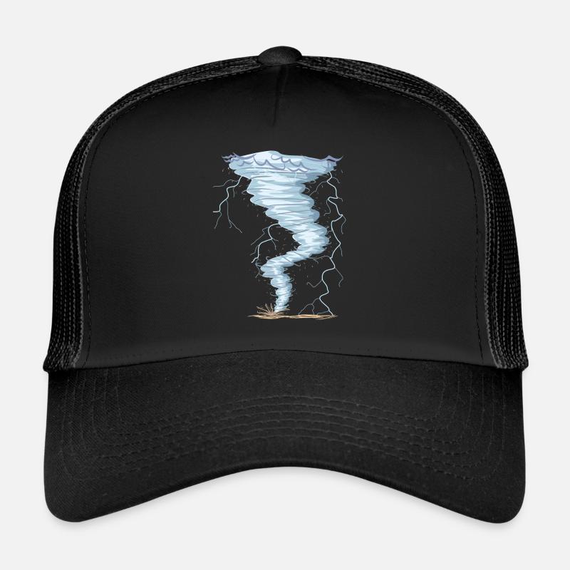 Weather Tornado Windhose Sturmjäger cool design Trucker Cap