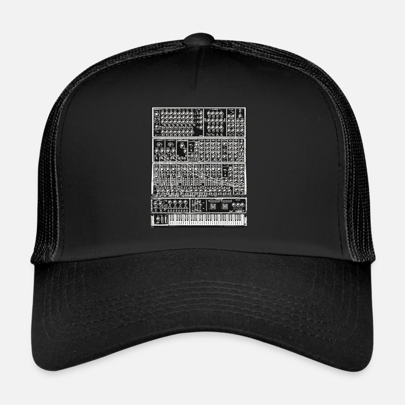 Modular system synth Trucker Cap