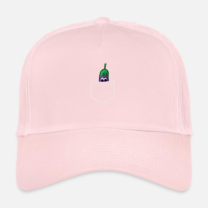 pocket eggplant Geschenkidee Trucker Cap
