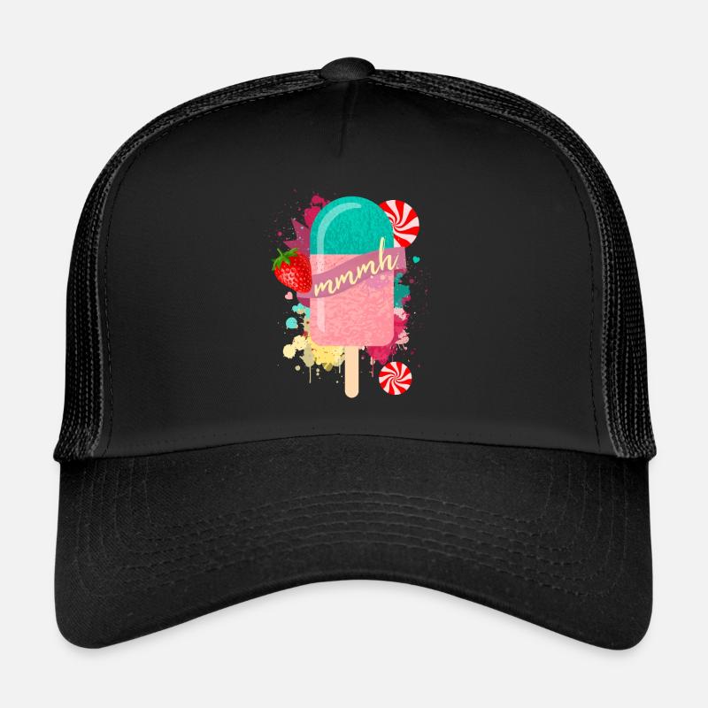 Glace d'été en style Casquette trucker 