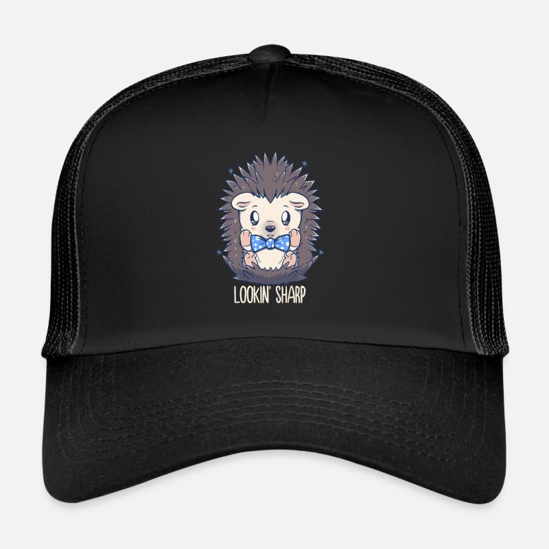 Lookin Sharp Dapper Hérisson Casquette trucker 