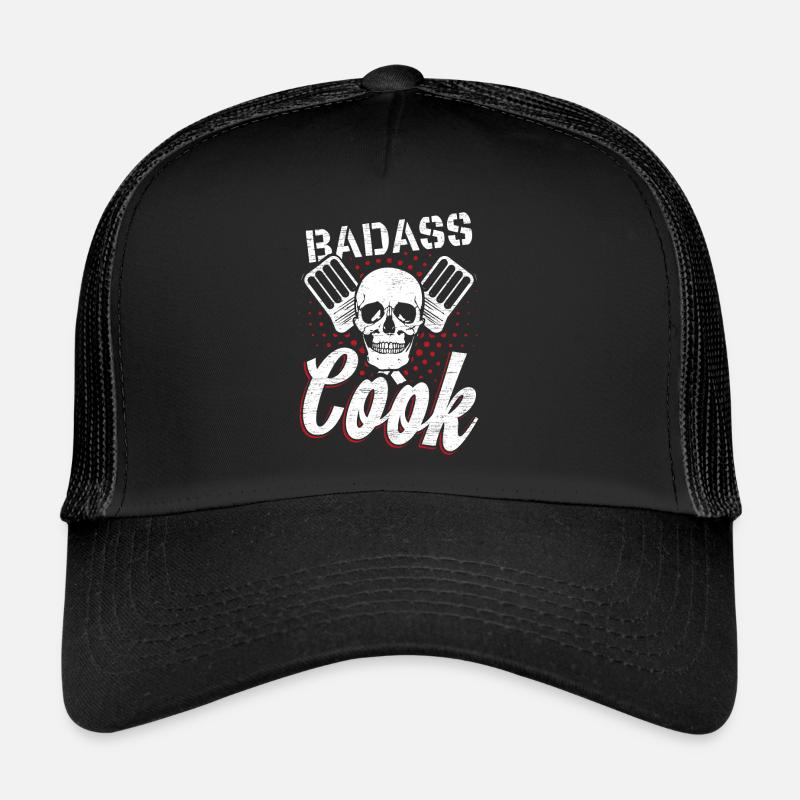 Cooking skull Trucker Cap