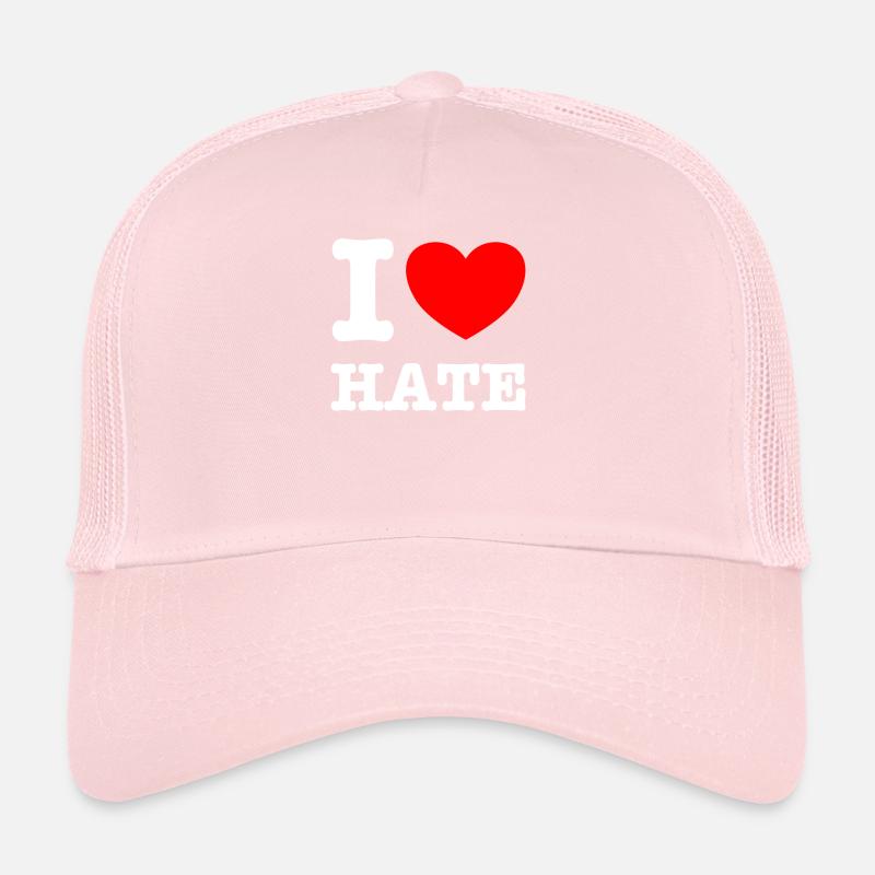 I love hate Trucker Cap