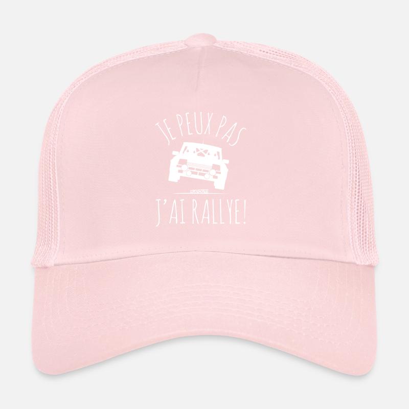 R5 TURBO RALLYE I CAN'T RALLY Trucker Cap