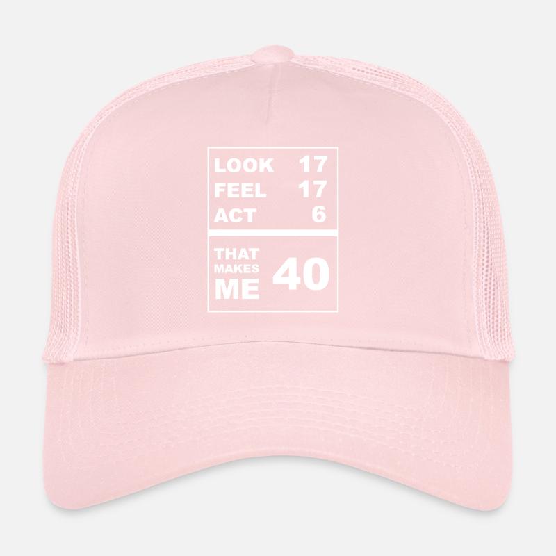 40e anniversaire Casquette trucker 