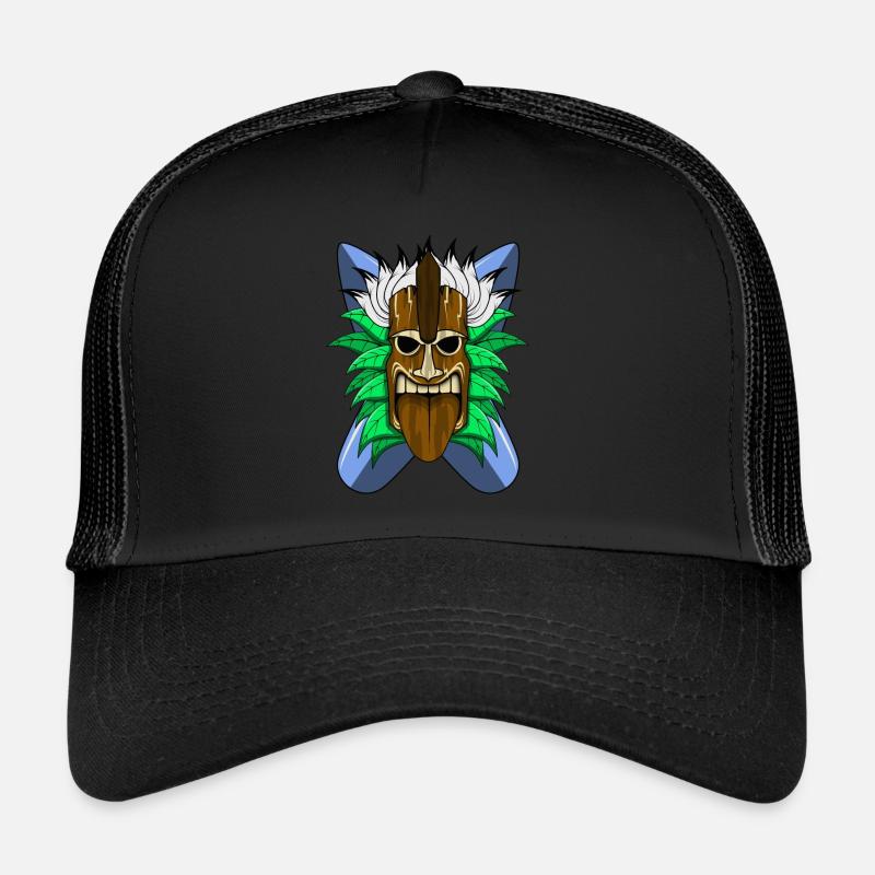 TIKI mask Trucker Cap