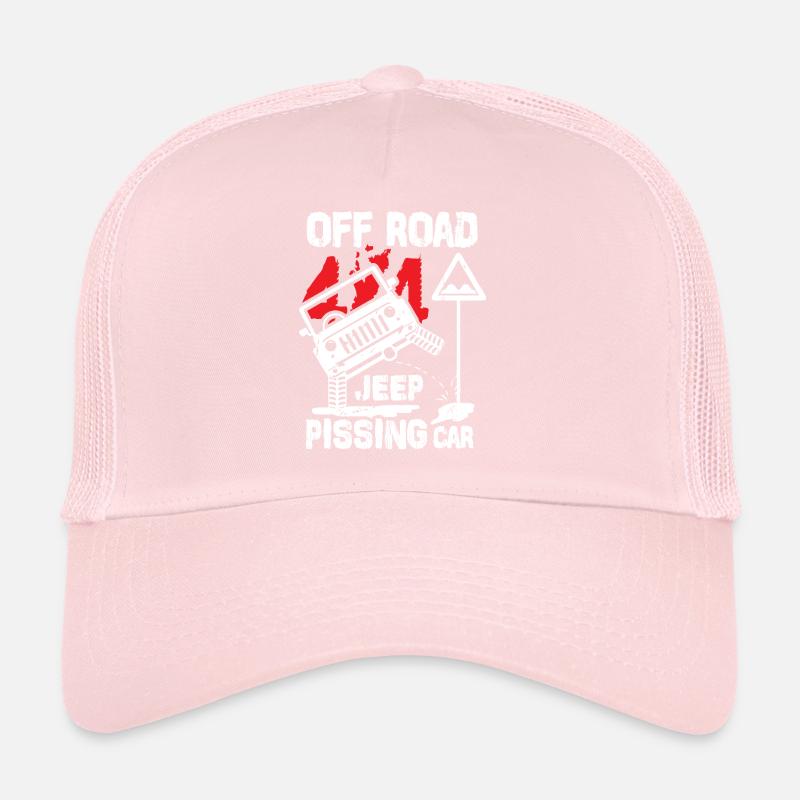 Jeep Offroad Pissing Trucker Cap