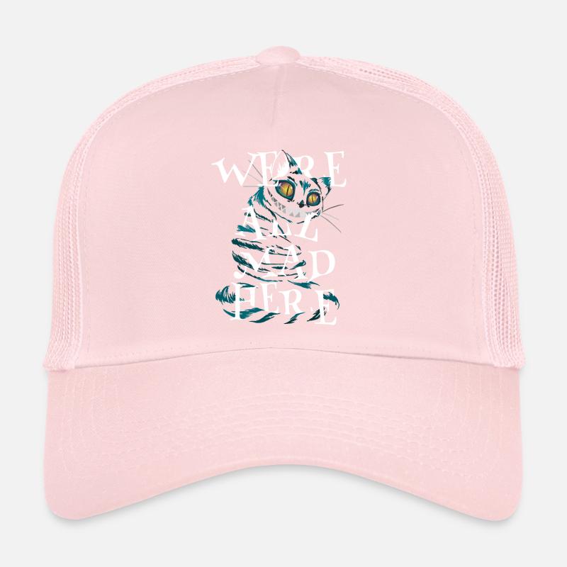 Logo Chat du Cheshire Casquette trucker 