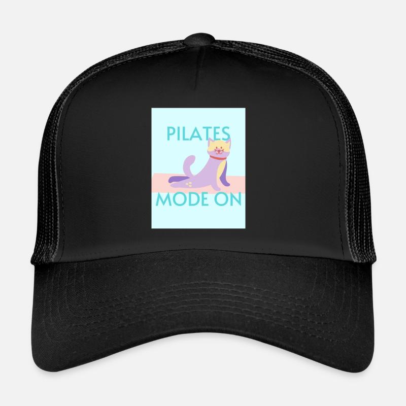 Pilates mode on Casquette trucker 
