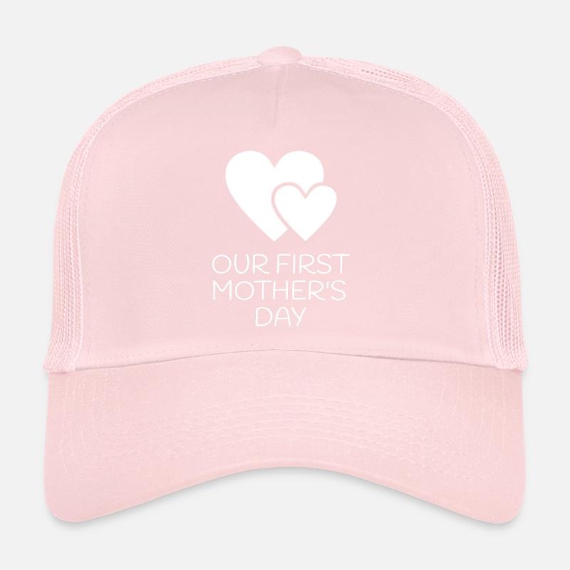 Our First Mother's Day Erster Muttertag Trucker Cap