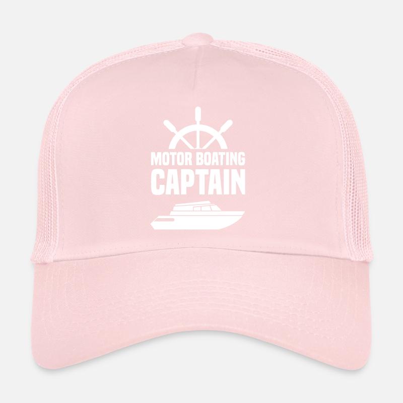 Motor Boat Capitain Boat Ship Trucker Cap