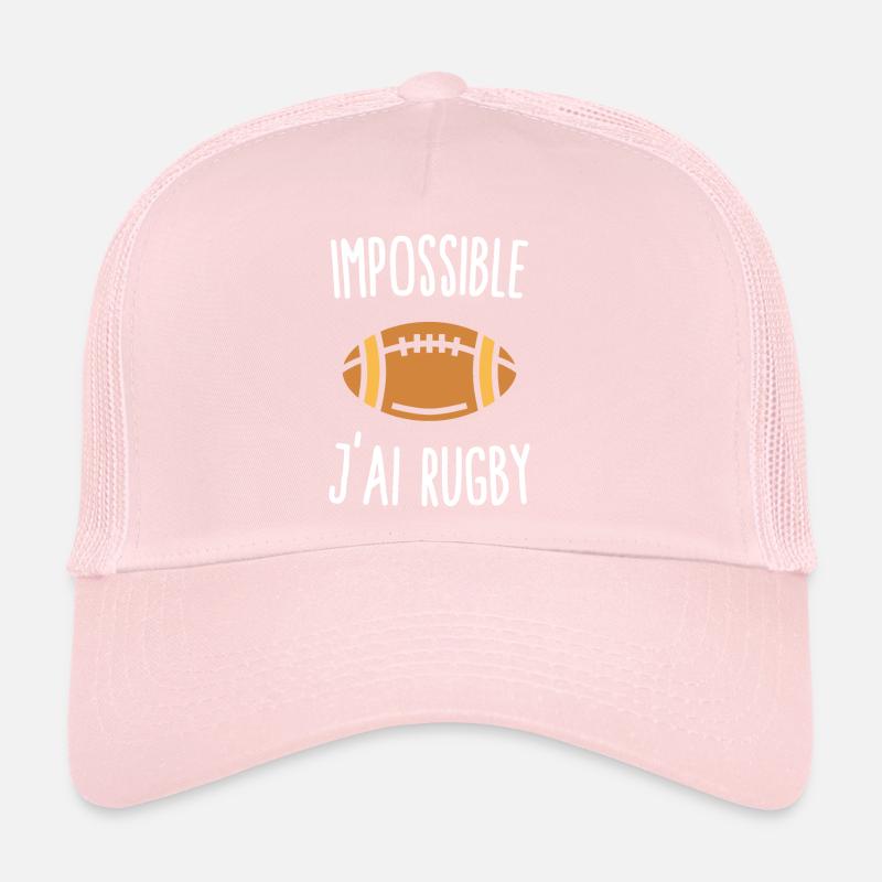 Impossible j'ai rugby Casquette trucker 