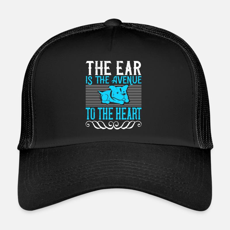 L’oreille est l’avenue vers le cœur Casquette trucker 