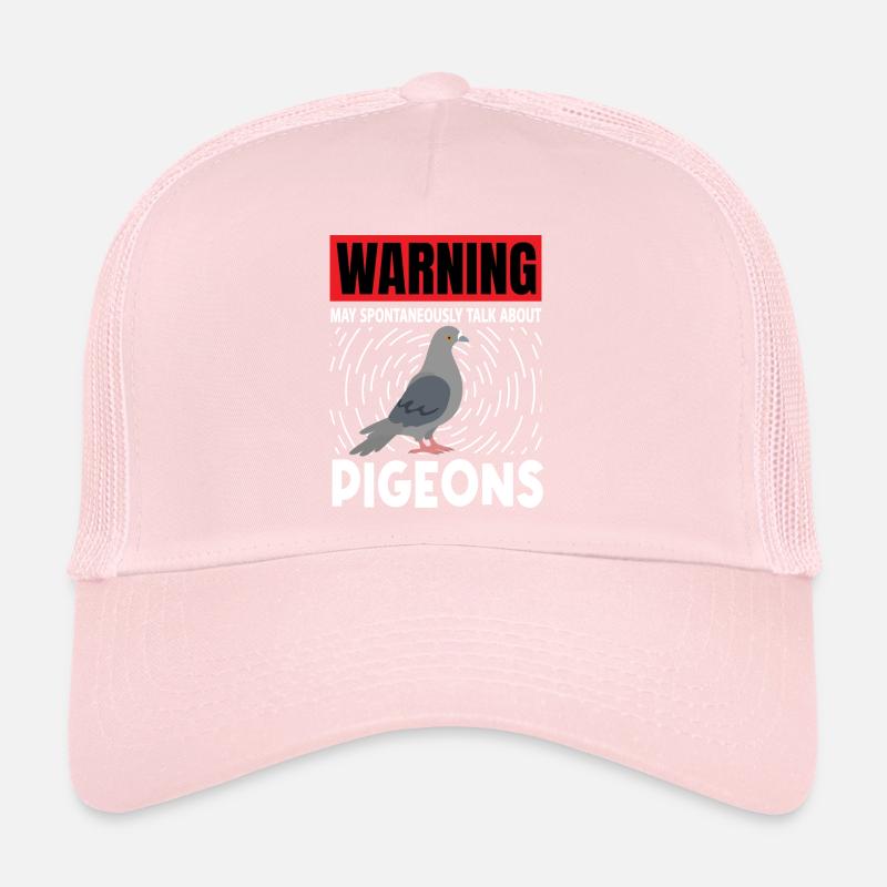 Conception de Pigeon Talk pour les amateurs de pigeons Casquette trucker 